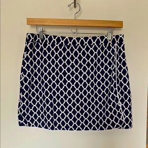 J.McLaughlin Skort. Navy/White. Size XL.